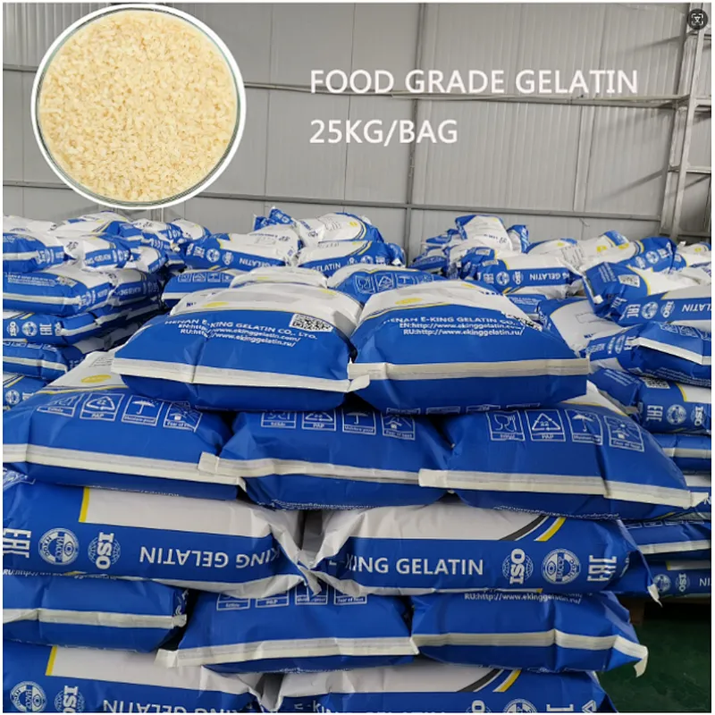 2024 Halal Animal Skin Food Gelatin Bovine Edible Gelatin for Candy and Cakes